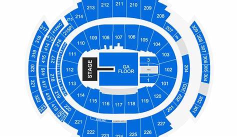 virtual madison square garden concert seating chart