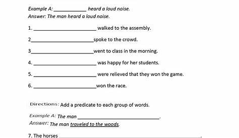 grammar worksheet for 4th graders