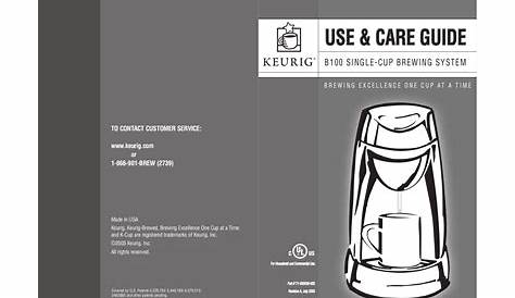 coffee maker manual pdf