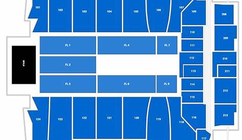 frost arena seating chart