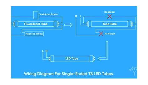 How to Direct-Wire a Single-Ended T8 LED Bulbs? – LEDMyPlace
