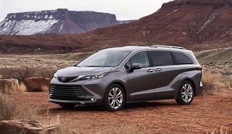 2021 Toyota Sienna features new body platform, more airbags, hybrid