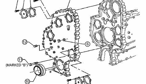 detroit marine engine parts diagram