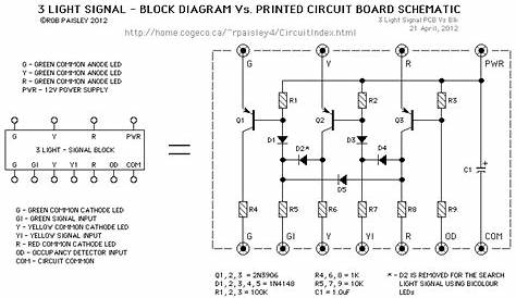 signal light circuit diagram