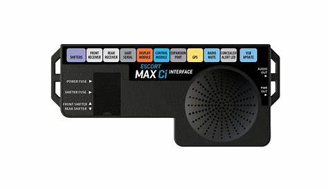 ESCORT MAX Ci 360 Installed Detector - EscortRadar.com