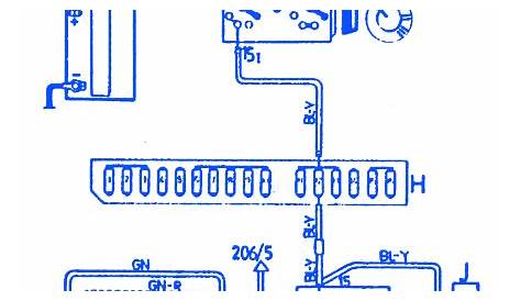 Volvo 240 1990 Engine Electrical Circuit Wiring Diagram - CarFuseBox