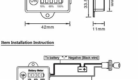 Golf Cart Battery Meter Wiring Diagram - Wiring Diagram