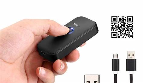 Eyoyo Mini Bluetooth 2D Barcode Scanner, 3-in-1 USB Wired/2.4G Wireless