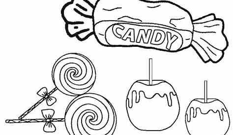 Printable Candy Coloring Pages For Kids | Cool2bKids