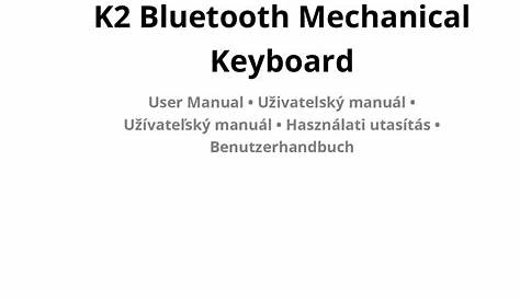 KEYCHRON K2 USER MANUAL Pdf Download | ManualsLib