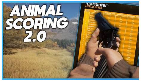Animal Scoring 2.0 In Depth! | theHunter: Call Of The Wild - YouTube