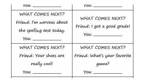 social skills worksheets for adults with autism