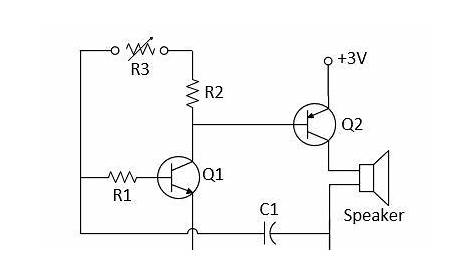 Simple Tone Generator Circuit Diagram Simple Electronic Circuits