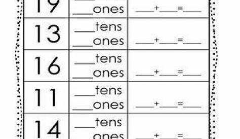 place value 10 times and 1 10 worksheets