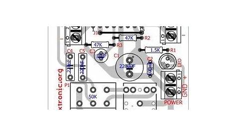 Layout Tda7297 Amplifier Circuit Diagram / Tda7297 Amplifier