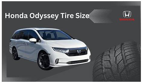 Honda Odyssey Tire Size