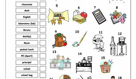 English Adjective Worksheet For Class 2