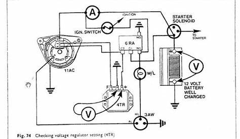 Lucas Regulator Wiring Diagram - Wiring Diagram