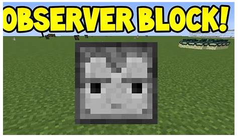 how to make observers minecraft