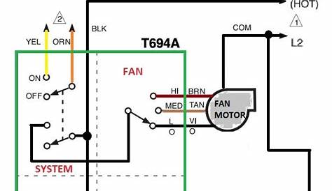 home thermostat wiring diagram
