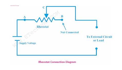 circuit diagram symbol for rheostat