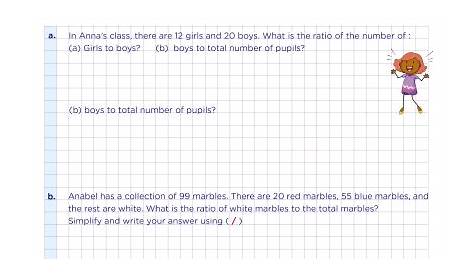 ratio proportion word problems worksheets answers