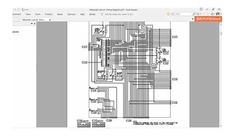 2000 mitsubishi lancer engine wiring diagram