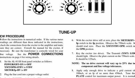 ameritron al-811h parts list