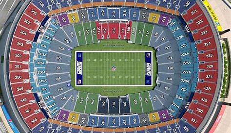 Metlife Stadium Seating Chart Covered Seats - Velcromag
