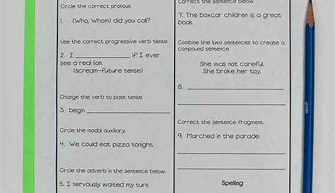 20 Relative Adverbs Worksheet 4th Grade | Desalas Template