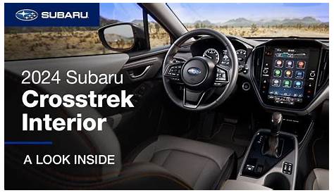 2024 Subaru Crosstrek Interior | A Look Inside - YouTube