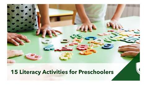literacy worksheets for preschoolers
