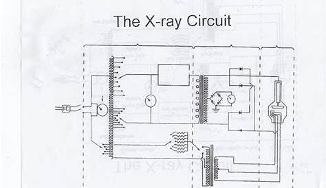 x ray machine circuit diagram