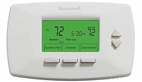 Honeywell Home 7-Day Universal Programmable Thermostat with Digital Backlit Display RTH7500D