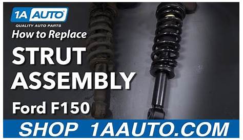 How to Replace Front Strut Assembly 09-14 Ford F-150 - YouTube