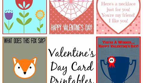 valentines day printable card