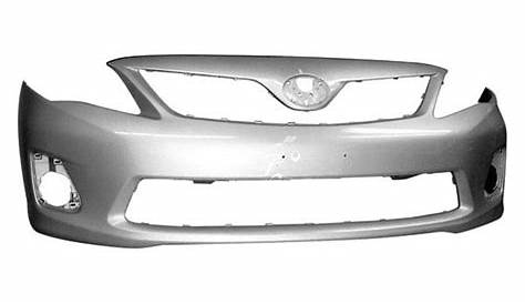 Replace® - Toyota Corolla 2011 Front Bumper Cover
