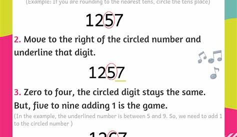 Rounding numbers - Free Worksheets, Rules and Posters - The Mum Educates