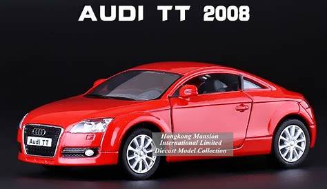 1:36 Scale Alloy Diecast Car Model For Audi TT Collection Model Pull