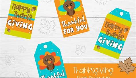 thanksgiving name tags printable