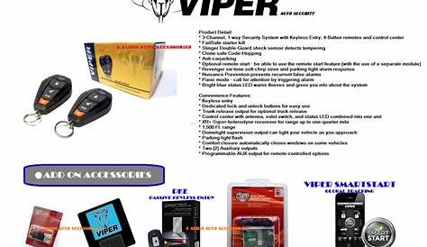 Viper 3105v alarm system Viper Alarm Security System Selangor, Malaysia