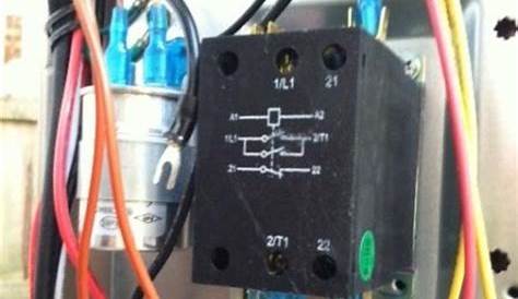 compressor contactor on condenser fan wiring