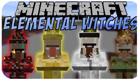 Minecraft ELEMENTAL WITCH MOD - YouTube