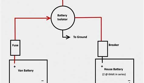 12V Battery Isolator Wiring Diagram - Cadician's Blog