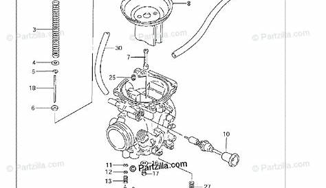 Suzuki Motorcycle 2013 OEM Parts Diagram for Carburetor (DR200SEL3 E28