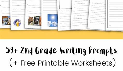 second grade writing prompts pdf