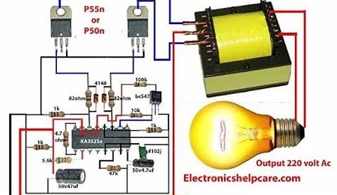 mini inverter circuit diagram