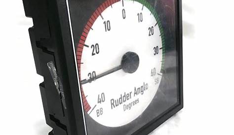 deif rudder angle indicator