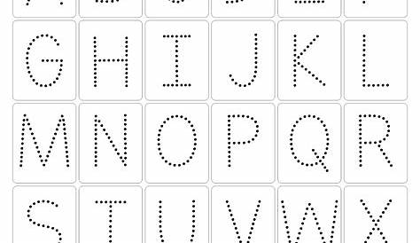 25 Best Free Printable Tracing Letters PDF for Free at Printablee