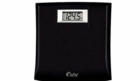 conair weight watchers scale app